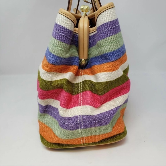 Coach | Hamptons Archive 10th Anniversary Legacy Framed Carryall Tote - Picture 4 of 9